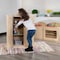 Flash Furniture Kids Wood Refrigerator for Commercial or Home Use MK-DP003-GG - alternate 2